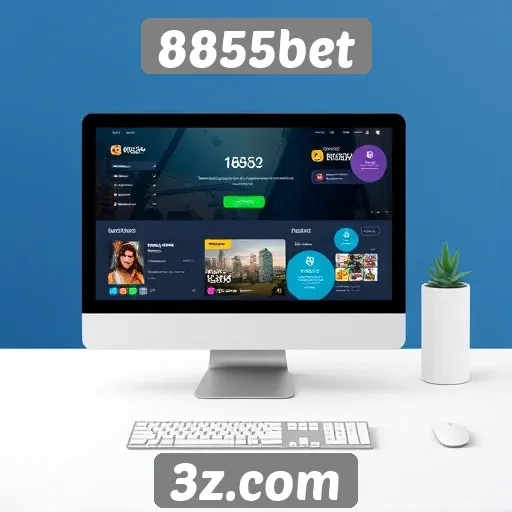 Interface do usuário no 8855bet é intuitiva